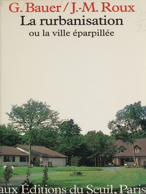 cover image of La rurbanisation